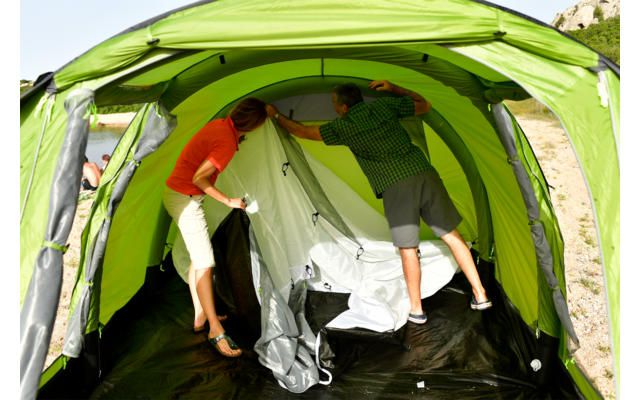 Berger tunneltent Campo 4-L Deluxe