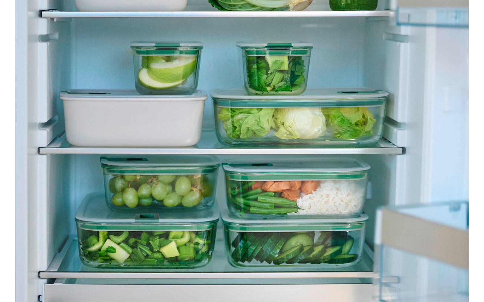 Imagen del producto Mepal EasyClip Glas Frischhaltedosen Set 3-teilig 1