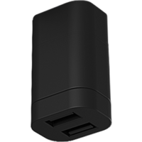 Cargador para gu&iacute;a doble USB Lanciano Haba