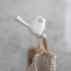 Koziol Wall hook for towels white