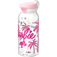 Mepal Campus Kinder-Trinkflasche mit Klappdeckel auslaufsicher 600 ml Barbie