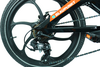 Blaupunkt Fiene faltbares E-Bike 20 Zoll orange 250W