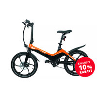Blaupunkt Fiene faltbares E-Bike 20 Zoll orange 250W