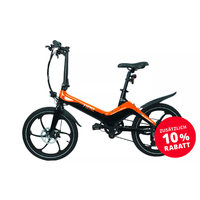 Blaupunkt Fiene faltbares E-Bike 20 Zoll orange 250W