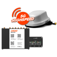 Selfsat 5G Cat 20 WiFi 6 WLAN Router MWR 6550 up to 3.4 Gbps incl. 5G antenna white