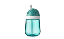 Bicchiere con cannuccia Mepal Mio 300 ml deep turquoise