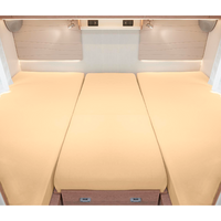 Set de draps-housses 3 pièces pour lits arrière sahara