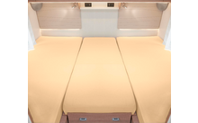 Set de draps-housses 3 pièces pour lits arrière