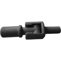 Berger Verbindungselement f&uuml;r Beinauflage 22 mm (2tlg.) schwarz