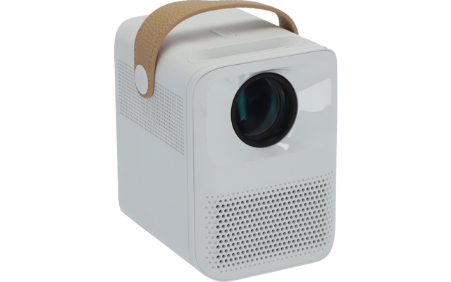 Ghzste Mini Proiettore Portatile 1080P Per Interni E Esterni – Schermo Fino A 100 Pollici, Correzione Trapezoidale, Altoparlante Hi-Fi, Compatibile Con Telefono E Laptop