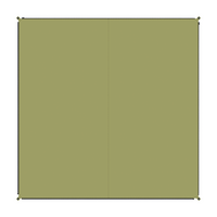 Bent connectable carpet Zip Carpet 250 x 250 cm Moose