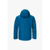 Blaue Kapuzenjacke, Rückansicht