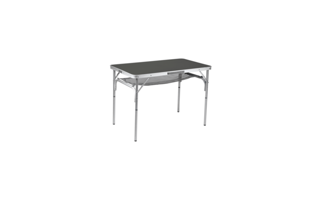 Tavolo da campeggio Bo-Camp in alluminio grigio 2 gradini 100 x 60 cm
