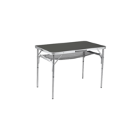 Bo-Camp Alu Campingtisch Grau 2 Stufen 100 x 60 cm