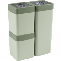 Bo&icirc;te herm&eacute;tique set de 3 pi&egrave;ces vert fonc&eacute; Sigma home Dry Sunware