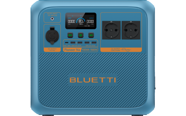 Produktbild Bluetti Pioneer Na Powerstation mit Natrium-Ionen-Akku / USV-Funktion 900 Wh 1.500 W 1