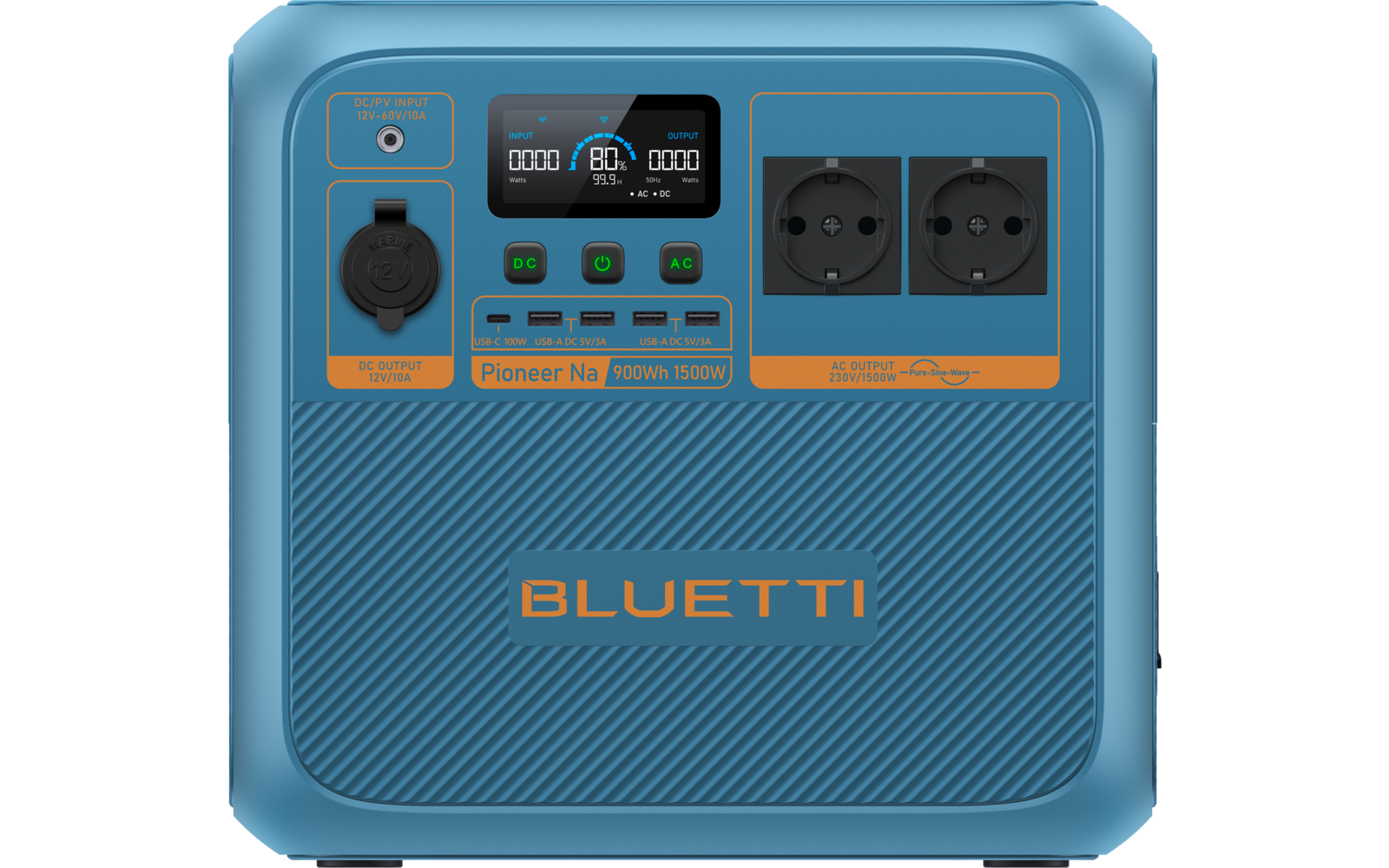 Produktbild Bluetti Pioneer Na Powerstation mit Natrium-Ionen-Akku / USV-Funktion 900 Wh 1.500 W 1