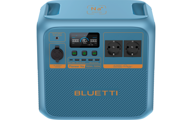 Produktbild Bluetti Pioneer Na Powerstation mit Natrium-Ionen-Akku / USV-Funktion 900 Wh 1.500 W 1