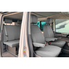 Drive Dressy Housse de siège Set Ford Nugget (à partir de 2019) Housse de siège 3 places arrière