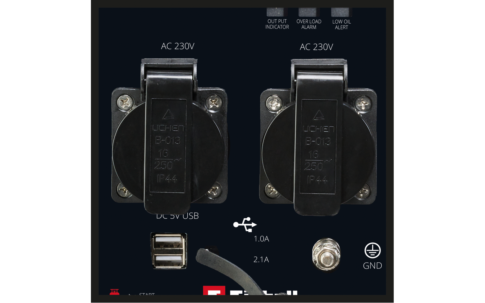 Produktbild Einhell TE-IG 1900 DF Inverter-Stromerzeuger Benzin oder Gas 1900 W 1