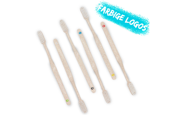 Chinchilla toothbrushes biodegradable 6 pieces