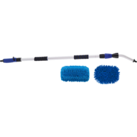 Berger Teleskopwaschbürsten Set 3-teilig Länge 130 - 180 cm