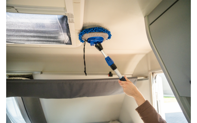 Product afbeelding Berger Microvezel borstelkop opzetstuk voor telescopische wasborstel 1