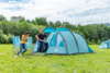 Camptime Uranus 6 Tunnelzelt hellblau für 6 Personen