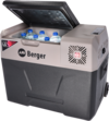 Berger B40-T Kompressor Kühlbox mit Rollen 12/24/230V 39 Liter