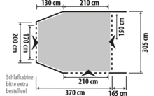 336900 - Berger Liberta Air Rear Tent SUV