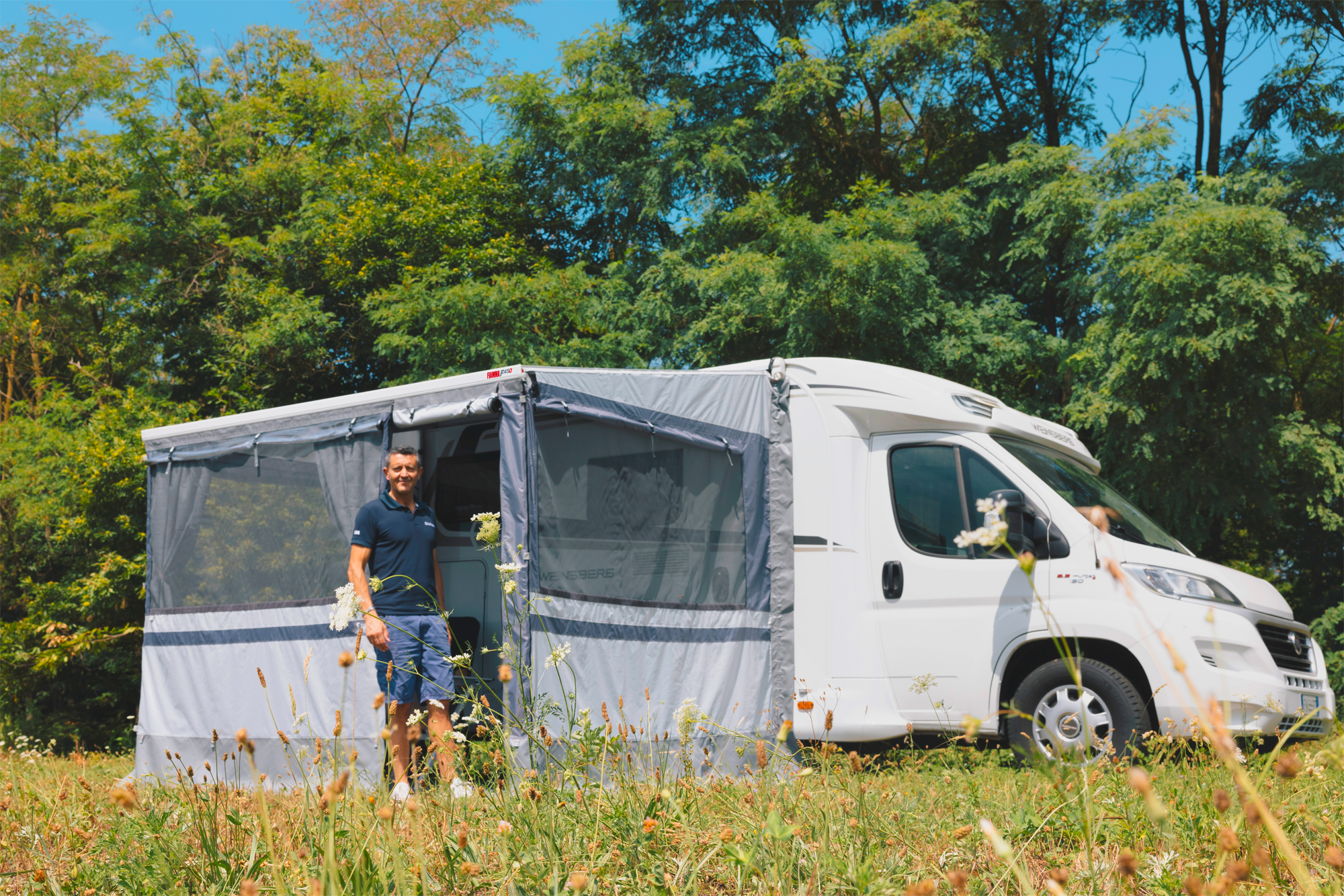 Toldo Fiamma F45s Privacy Room Light Van 260 Awning - Berger Camping -  Accesorios de camping