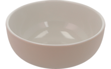 Bol blanc vide sur fond blanc