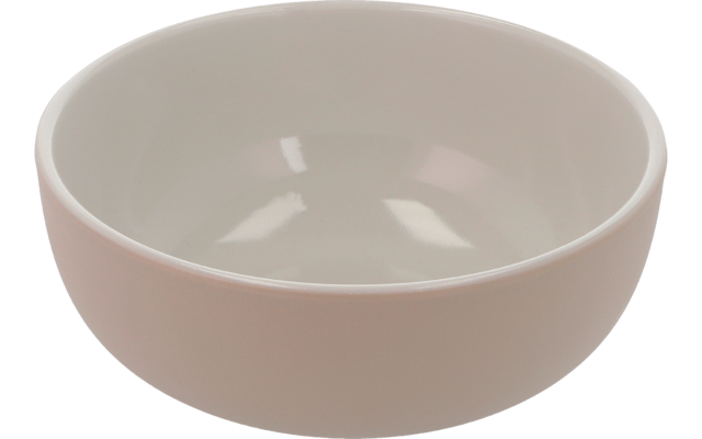 Bol blanc vide sur fond blanc