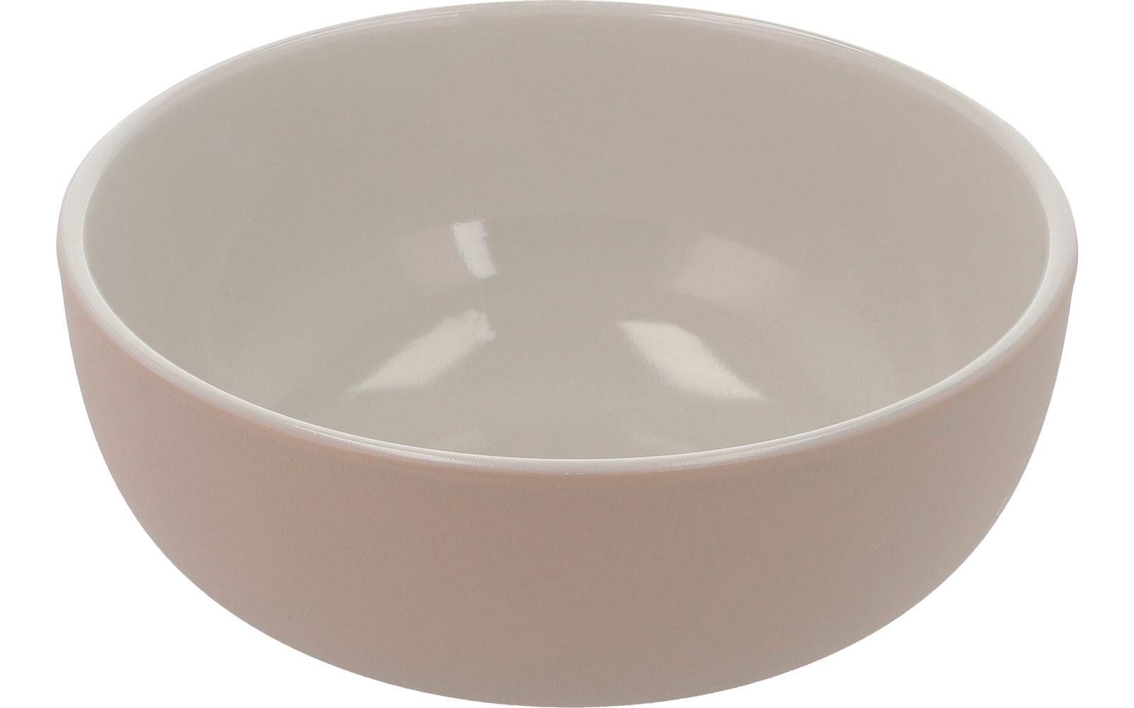 Bol blanc vide sur fond blanc