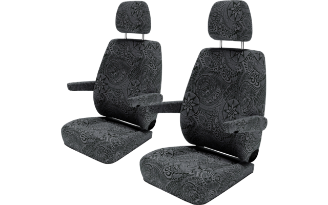 Drive Dressy Seat Covers Set Ford Nugget (from 2019) Seat Covers Set Front Seats