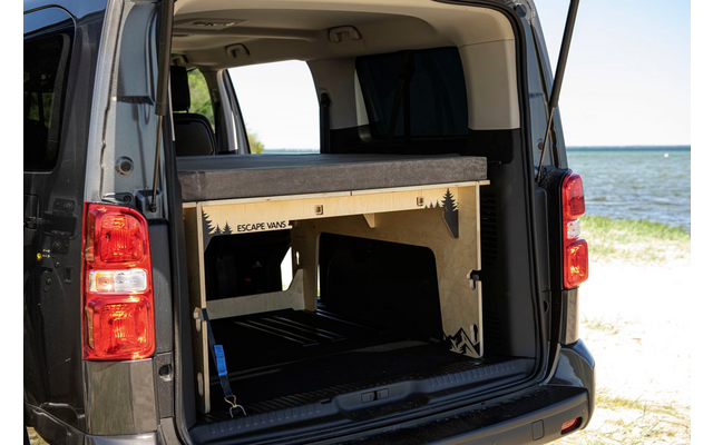 Escape Vans Eco Box XL Bed/Vouwtafel Box Ford Tourneo Custom /Transit Custom