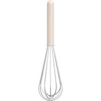 Mepal Chef It batidor de acero inoxidable de polipropileno con mango ergon&oacute;mico 30 cm tiza
