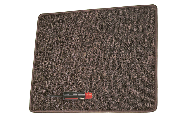 Pro Car heating carpet 12 V 40 x 80 cm brown