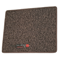 Pro Car heating carpet 12 V 40 x 80 cm brown