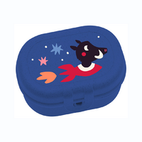 Koziol Pascal Mini Snackbox / Essensdose organic blue space