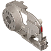 Fermeture gauche du bo&icirc;tier Fiamma en aluminium pour store F45iL 450-550 - Num&eacute;ro de pi&egrave;ce  04976-01- Fiamma
