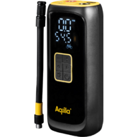 Aqiila Airbird C4 tragbarer Kompressor Luftpumpe integriert mit Powerbank und LED-Taschenlampe 4000 mAh Akku