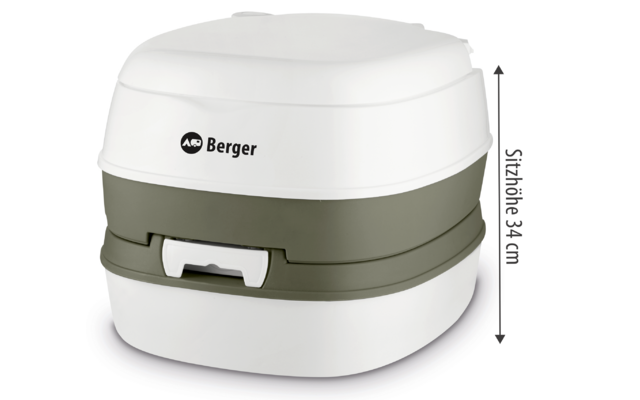 Berger mobiele WC comfort campingtoilet