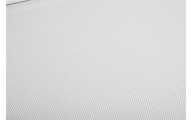 Brunner Marbella Hoog ligbed met zonneluifel 198 cm wit