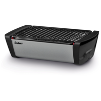 Enders Aurora Stone houtskool tafelbarbecue met ventilatortechniek 47 x 26 x 13,5 cm