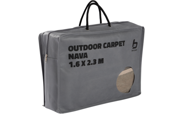 Produktbild Bo-Camp Nava Outdoor-Teppich Chenille beige 1