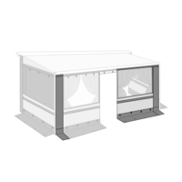 Panneau frontal 20 cm Privacy Room CS light pour stores Fiamma
