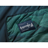 Stellar Blanket Couverture de camping 191 x 142 x 2,5 cm Green Wave Print