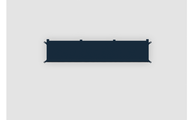 Bent Canvas Tarp Universal Adapter XL for panel van / motorhome