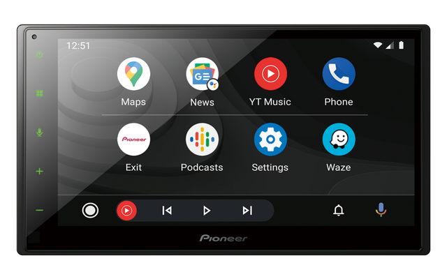 Radio smartphone Pioneer 6.8 con DAB, Apple CarPlay